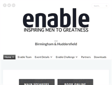 Tablet Screenshot of enabled.org.uk